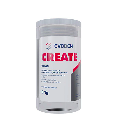 Veias para Resina Acrílica Gengiva Create - Evoden