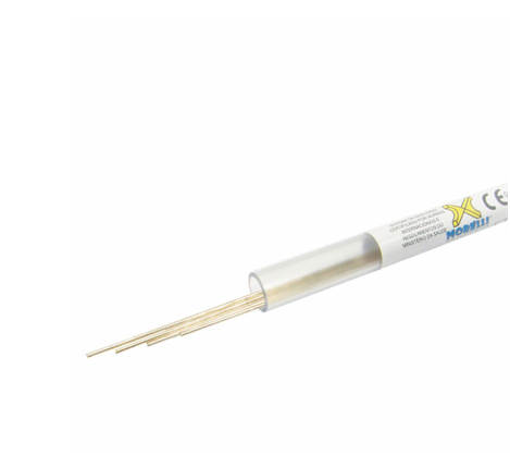 Solda de Prata Vareta compr. 300mm , diâm. 0,8mm c/4 35.30.011 - Morelli