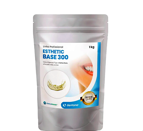 Gesso Especial Esthetic Base Tipo IV Vanilla 1Kg Dentona