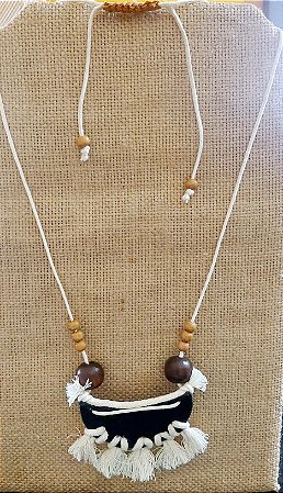 Colar Luna Boho - longo regulável