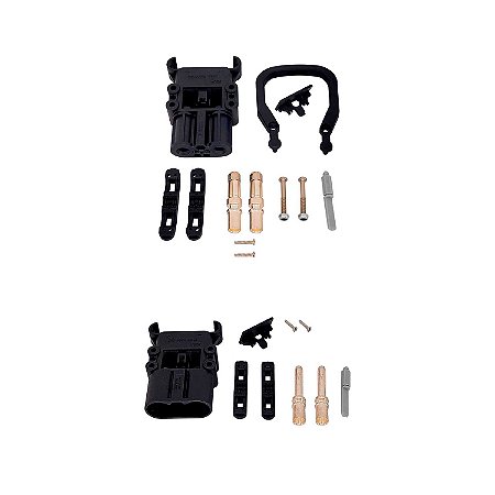 Par Conector REMA 320 amperes 320ah Macho e Fêmea
