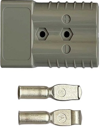 Conector Bateria 350a Tipo Anderson Power AmarelaPRO [Ref 00333]