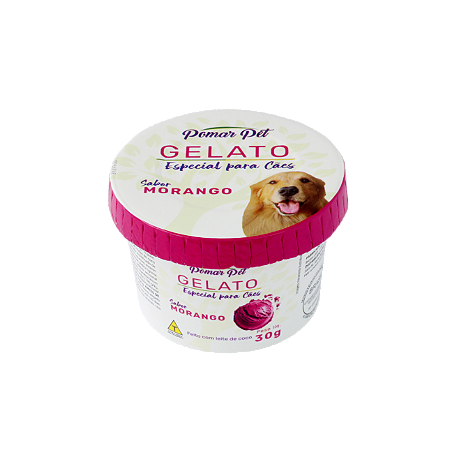 Gelato Pet Morango