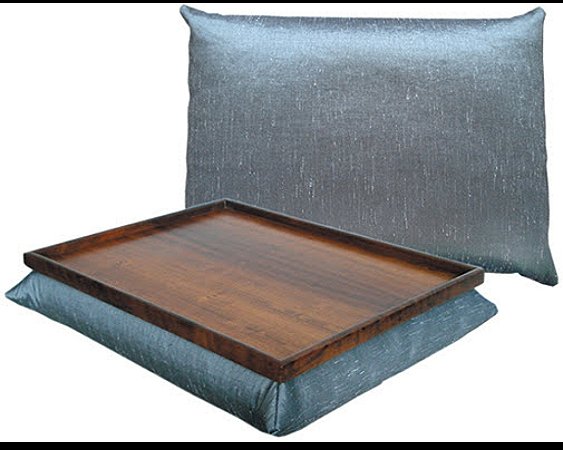 Bandoca Madeira Tafetá Cinza