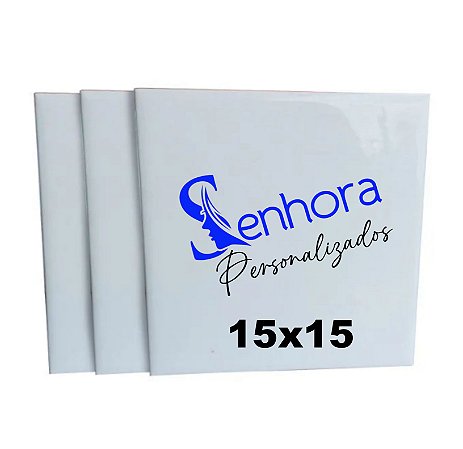 Azulejo Personalizado  15x15cm Com Suporte