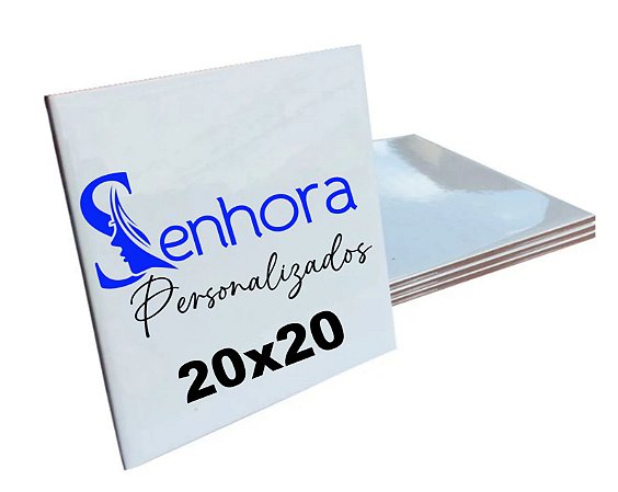 Azulejo Personalizado  20x20cm Com Suporte