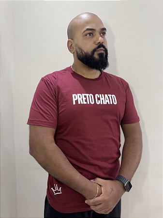 Camiseta Preto Chato