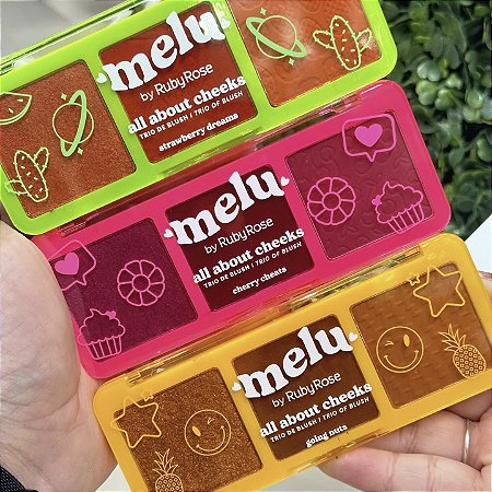 Trio De Blush All About Cheeks Melu By Ruby Rose