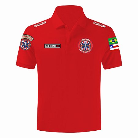 CAMISA POLO SOCORRISTA CONDUTOR