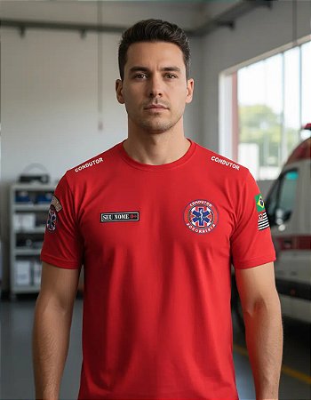 CAMISETA SOCORRISTA CONDUTOR