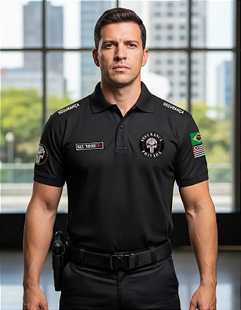 CAMISA POLO SEGURANÇA PRIVADA