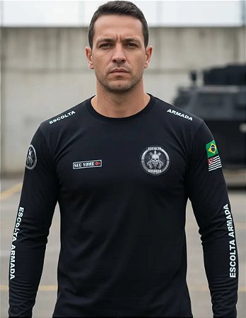 CAMISETA MANGA LONGA ESCOLTA ARMADA