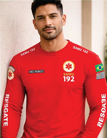 CAMISETA MANGA LONGA SAMU 192