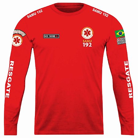 CAMISETA MANGA LONGA SAMU 192