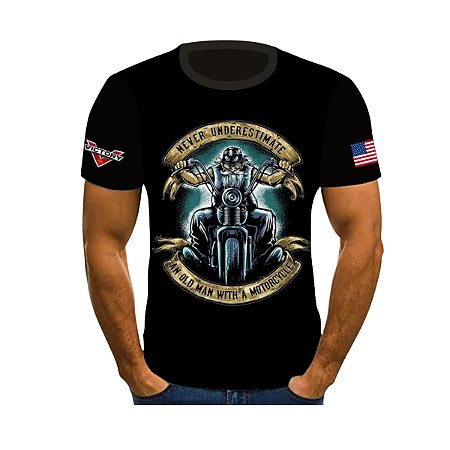 CAMISETA MOTOCICLISTA VETERANO