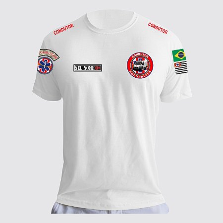 CAMISETA SOCORRISTA CONDUTOR MOTORISTA