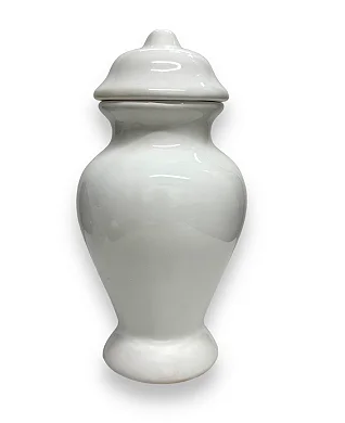 Quartinha de Louça Branca Sem Asa - 15 CM