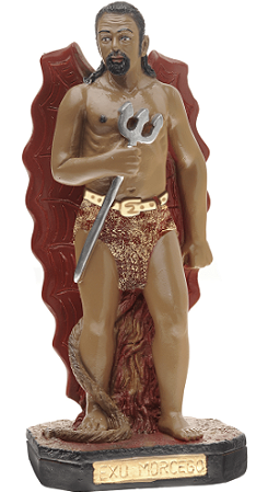 Imagem Exu Morcego de 23 cm