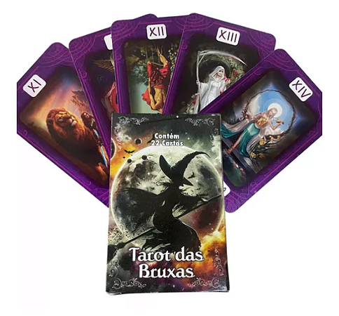 Tarot das Bruxas - 22 cartas