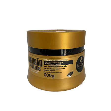 Máscara infusão de óleos 300 g haskell