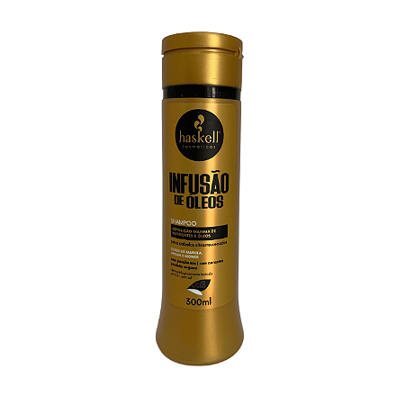 Shampoo infusão de óleos 300 ml haskell