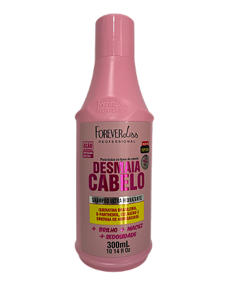 Shampoo desmaia cabelo 300 ml foreverliss