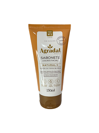 Sabonete líquido facial Natural C Agradal 150ml