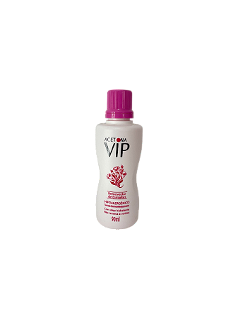 Removedor de esmalte Acetona -Vip hipoalergenico 90 ml