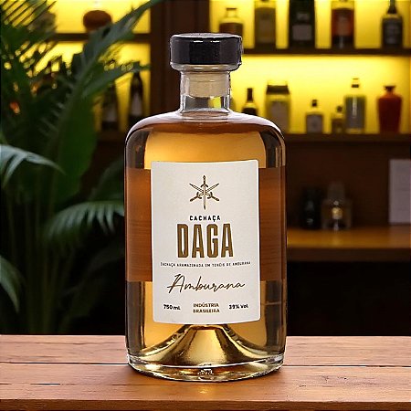 Cachaça Artesanal Daga - Envelhecida em Amburana 750ml