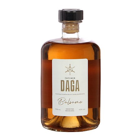 Cachaça Artesanal Daga - Envelhecida em Bálsamo 750ml