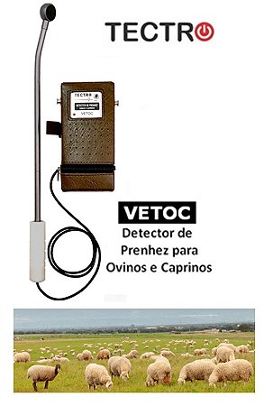 Detector de Prenhez para Ovelha e Cabra VETOC