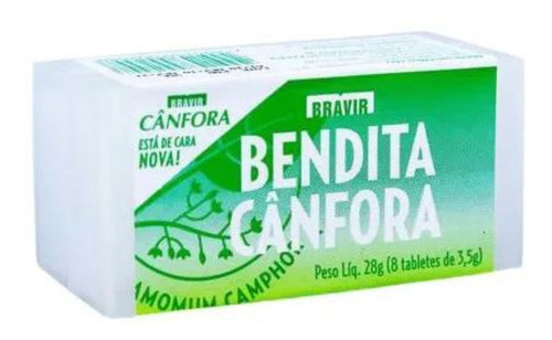 Cânfora - Estojo com 8 Tabletes
