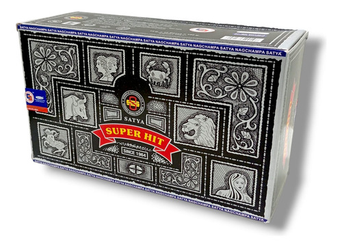 Incenso Satya Super Hit - 12 Caixas de 15g