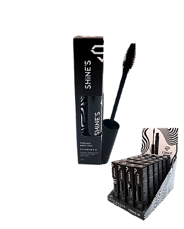 Mascara Para Cílios Preta Shine's