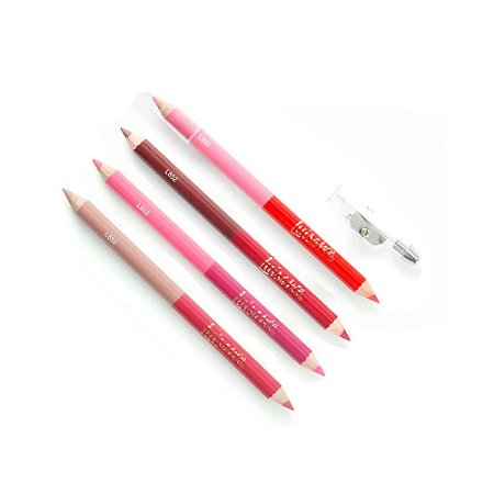 Lápis Duo para Contorno Labial Matte com Apontador Luisance L852
