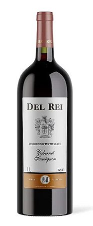 Vinho Del Rei Fino Tinto Suave Cabernet Sauvignon 1l