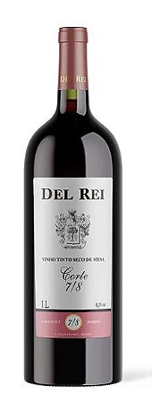 Vinho Del Rei Tinto Seco 7-8 Cabernet e Bordo 1 L