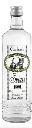 Cachaça Artesanal Spezia 700ml Prata