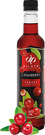 Xarope Dilute Premium - Cranberry