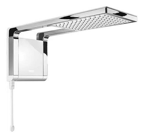 Chuveiro Acqua Duo Branca Cromada 7800w 220v Lorenzetti