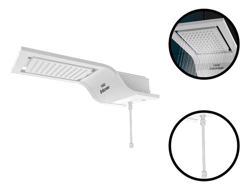 Ducha Intense Eletrônica Branca 127V 5400W Fame