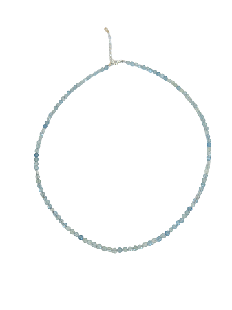 Choker - Pedra Água-Marinha