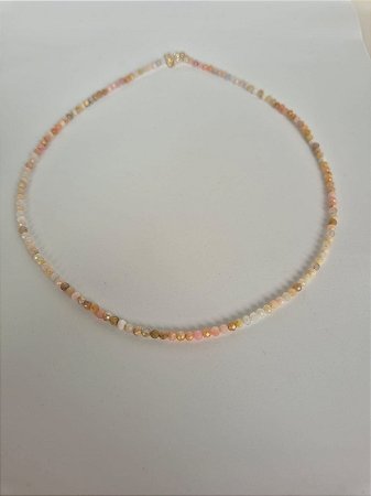 Choker - Pedra Agata Cornalina