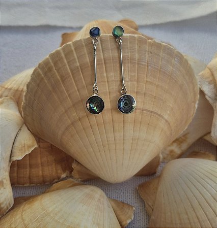 Brinco Ondas - Pedra Abalone