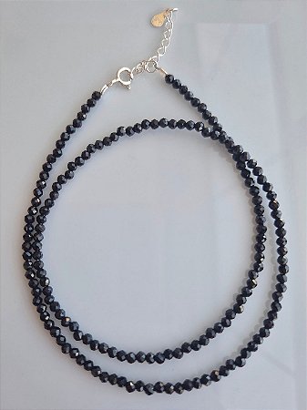 Choker Turmalina Negra
