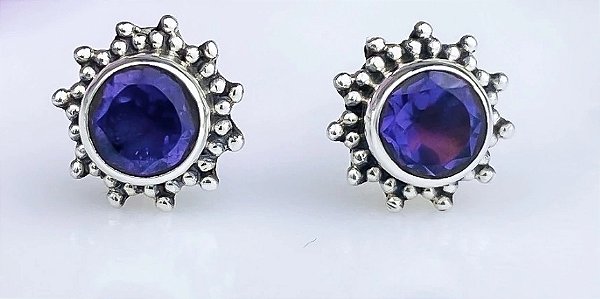 Brinco Solare - Ametista