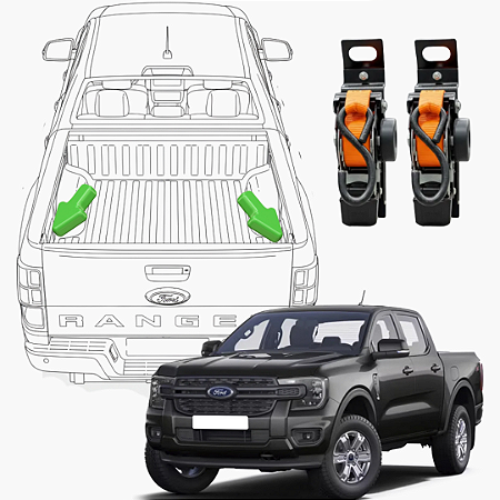 Catracas Fixas com Recolhimento Automático - 2 UN - RANGER