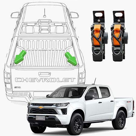 Catracas Fixas com Recolhimento Automático - 2 UN - S10
