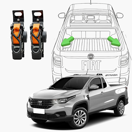 Catracas Fixas com Recolhimento Automático - 2 UN - Strada