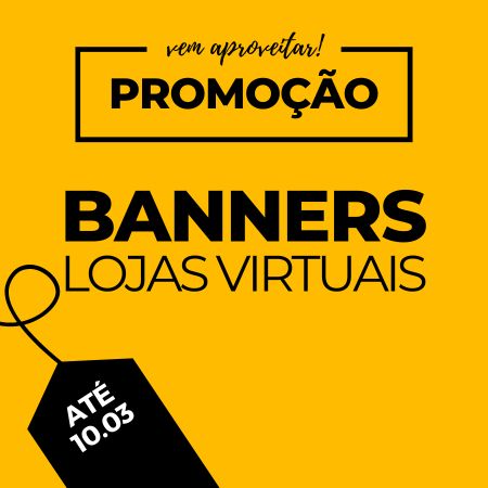 Banners lojas virtuais